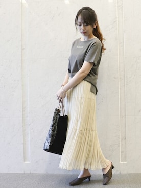 COMME CA ISM STAFFさん（レディース・164cm）の春コーディネート