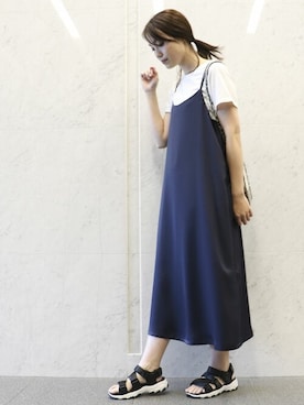 COMME CA ISM STAFFさん（レディース・168cm）の春コーディネート