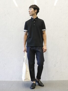 「コムサコミューン」｜COMME CA ISM STAFFさん（メンズ・173cm）の春コーディネート
