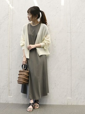 COMME CA ISM STAFFさん（レディース・164cm）の春コーディネート