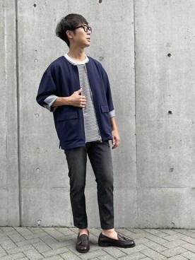 「コムサコミューン」｜COMME CA ISM STAFFさん（メンズ・173cm）の夏コーディネート