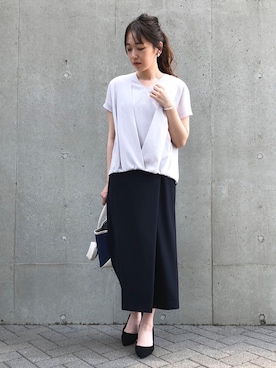 COMME CA ISM STAFFさん（レディース・164cm）の夏コーディネート