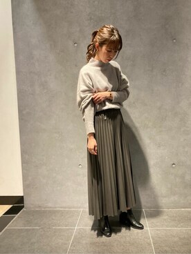 COMME CA ISM STAFFさん(レディース・160cm)の秋コーディネート