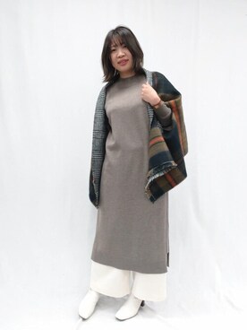 COMME CA ISM STAFFさん（レディース・161cm）の秋コーディネート
