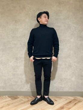 「コムサコミューン」｜COMME CA ISM STAFFさん（メンズ・163cm）の冬コーディネート