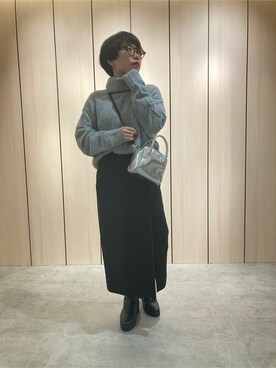 COMME CA ISM STAFFさん(レディース・153cm)の冬コーディネート
