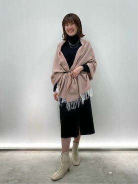 COMME CA ISM STAFFさん(レディース・168cm)の冬コーディネート