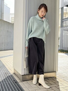 COMME CA ISM STAFFさん(レディース・164cm)の冬コーディネート