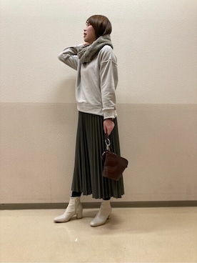 COMME CA ISM STAFFさん（レディース・166cm）の冬コーディネート