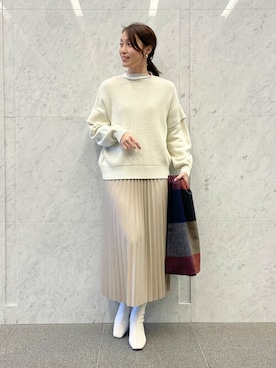 COMME CA ISM STAFFさん（レディース・168cm）の冬コーディネート