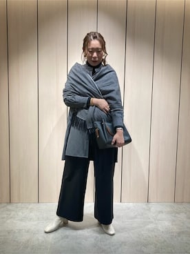 COMME CA ISM STAFFさん(レディース・166cm)の冬コーディネート