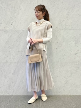 COMME CA ISM STAFFさん(レディース・164cm)の冬コーディネート