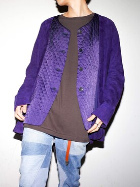 「WEYEP（ウィエップ）のアイテム」を使った、Yuto Ikedaさん（メンズ・174cm）の春コーディネート