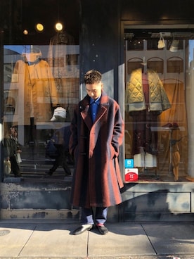 「LEMAIRE（ルメール）のアイテム（ジャケット/アウター）」を使った、shogoさん（メンズ・176cm）の秋コーディネート