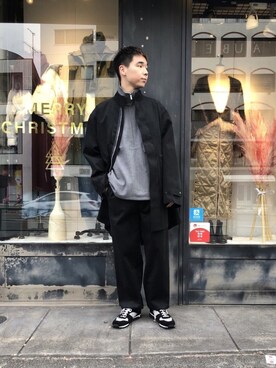 「CLASS（クラス）のアイテム（ジャケット/アウター）」を使った、shogoさん（メンズ・176cm）の冬コーディネート
