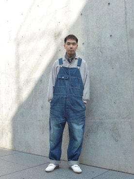 「Johnbull Private labo（ジョンブルプライベートラボ）のアイテム（その他アウター）」を使った、shogoさん（メンズ・176cm）の冬コーディネート