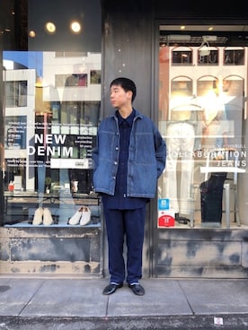 「LEMAIRE（ルメール）のアイテム」を使った、shogoさん（メンズ・176cm）の冬コーディネート