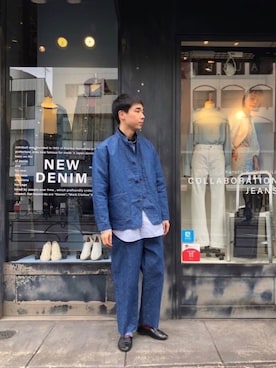 「LEMAIRE（ルメール）のアイテム」を使った、shogoさん（メンズ・176cm）の冬コーディネート