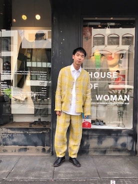 「LEMAIRE（ルメール）のアイテム」を使った、shogoさん（メンズ・176cm）の冬コーディネート