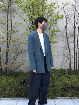 「LEMAIRE（ルメール）のアイテム」を使った、shogoさん（メンズ・176cm）の春コーディネート