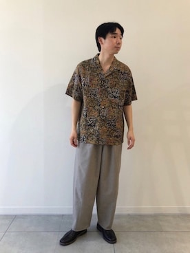 「LEMAIRE（ルメール）のアイテム」を使った、shogoさん（メンズ・176cm）の春コーディネート