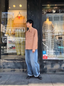 「LEMAIRE（ルメール）のアイテム」を使った、shogoさん（メンズ・176cm）の春コーディネート
