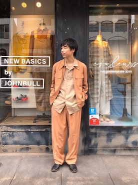 「LEMAIRE（ルメール）のアイテム」を使った、shogoさん（メンズ・176cm）の春コーディネート