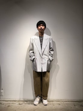 「LEMAIRE（ルメール）のアイテム」を使った、shogoさん（メンズ・176cm）の夏コーディネート