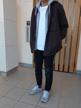 「Leyline」｜くましーさん（メンズ・170cm）の冬コーディネート