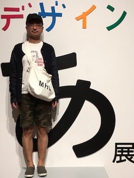 「H&M（エイチ・アンド・エム）のアイテム（スリッポン）」を使った、tanaka yuyaさん（メンズ・176cm）の秋コーディネート