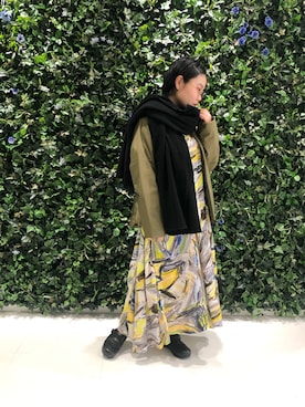 「dansko（ダンスコ）のアイテム（スリッポン）」を使った、katanoさん（レディース・151cm）の秋コーディネート