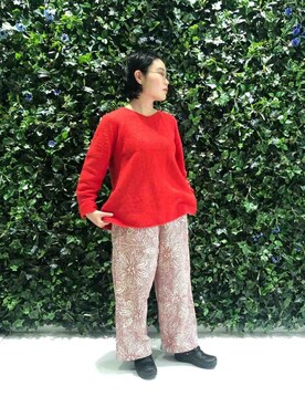 「dansko（ダンスコ）のアイテム（スリッポン）」を使った、katanoさん（レディース・151cm）の秋コーディネート