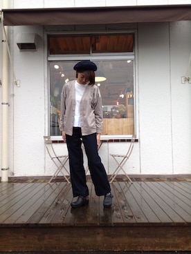 D_MALL児島さん（レディース・165cm）の秋コーディネート