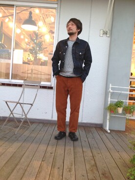 「Tieasy」｜D_MALL児島さん（メンズ・173cm）の冬コーディネート
