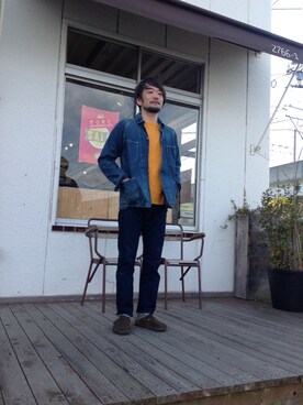 「Tieasy」｜D_MALL児島さん（メンズ・173cm）の冬コーディネート
