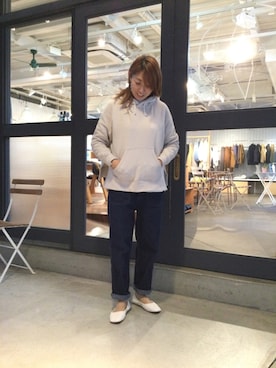 D_MALL児島さん（レディース・165cm）の冬コーディネート