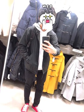 Museさん(メンズ・175cm)の冬コーディネート