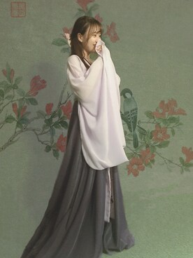 「アイテム（ドレス、ピンク系）」を使った、sobambioneさん（レディース・155cm）の夏コーディネート