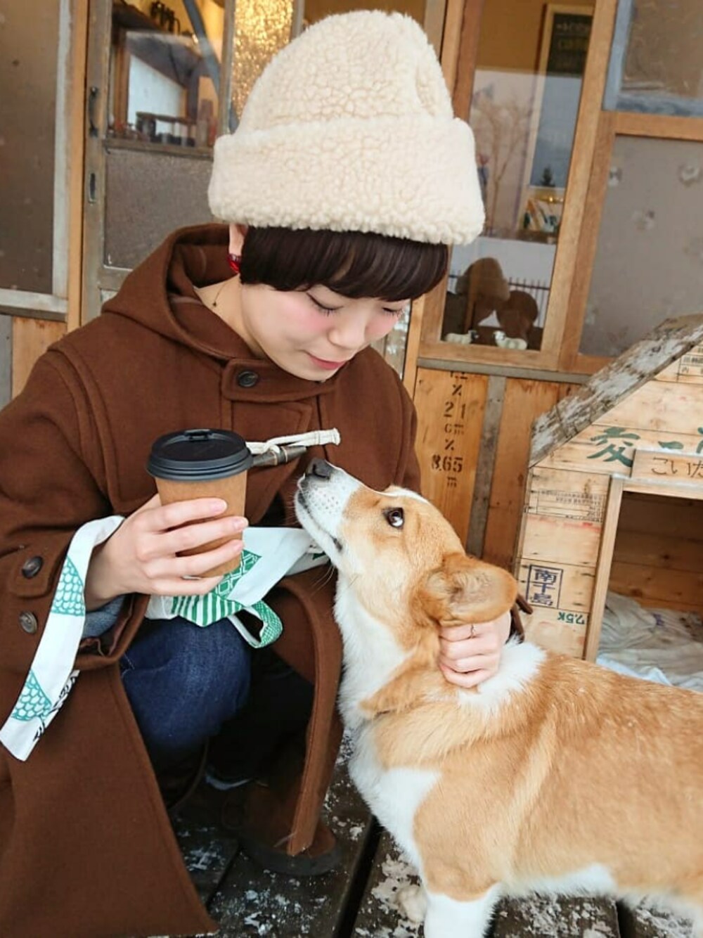 yuni（ユニ ）の「Super100 ロングダッフルコート（ダッフル