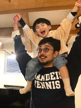 「家」｜ＮｅｒｄＩｎｓｉｄｅＭｅさん（メンズ・180cm）の冬コーディネート