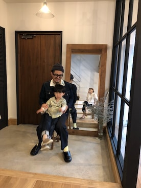 「ZARA KIDSのアイテム」を使った、ＮｅｒｄＩｎｓｉｄｅＭｅさん（メンズ・180cm）の春コーディネート
