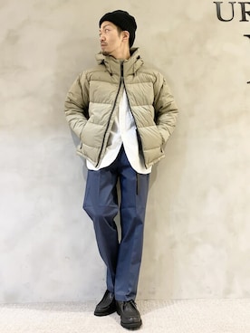 horiguchiさん（メンズ・172cm）の冬コーディネート