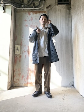 horiguchiさん（メンズ・172cm）の冬コーディネート