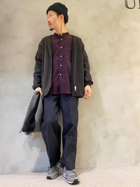 horiguchiさん（メンズ・172cm）の冬コーディネート