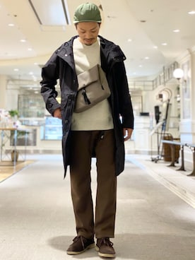 horiguchiさん（メンズ・172cm）の冬コーディネート