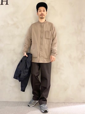 horiguchiさん（メンズ・172cm）の冬コーディネート