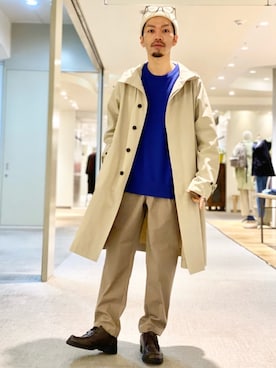 horiguchiさん（メンズ・172cm）の冬コーディネート