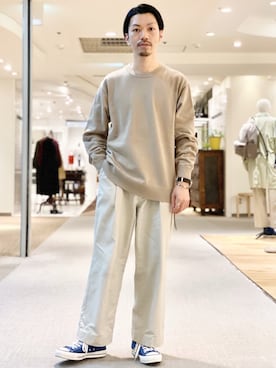 horiguchiさん（メンズ・172cm）の冬コーディネート