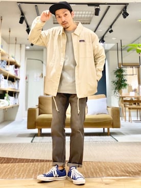 horiguchiさん（メンズ・172cm）の春コーディネート