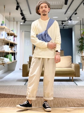 horiguchiさん（メンズ・172cm）の春コーディネート